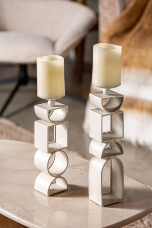 Suport lumanare shabby chic|Decoratiuni premium ambient [1]