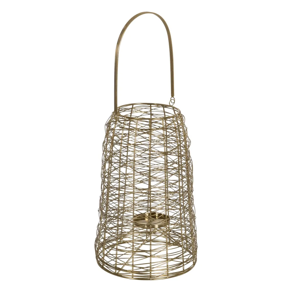 Stil de design - Suport Lumanare Auriu | Design Elegant | CreativDeco.ro