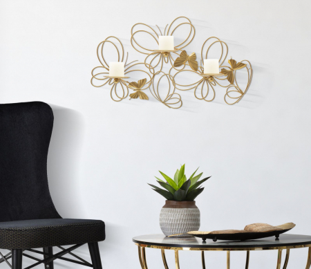 Aplica perete fluturi 3D romantic CreativDeco [10]