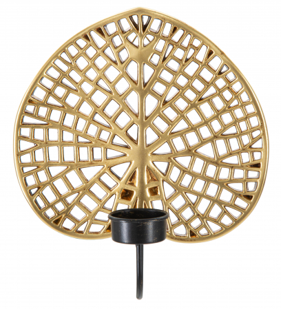 Decoratiuni perete - Aplica perete frunza lotus design vintage CreativDeco