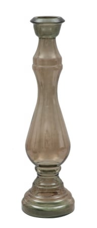 Obiecte decorative - Suport podea lumanare sticla maro | Accent interior CreativDeco