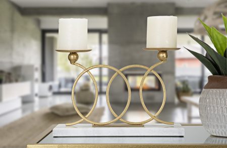 Suport lumanari Infinity elegant versatil CreativDeco [10]