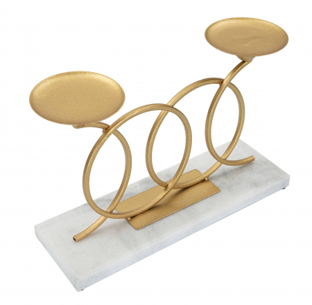 Suport lumanari Infinity elegant versatil CreativDeco [2]