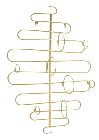 Suport sticle perete 4 locuri stil glamour auriu CreativDeco [1]