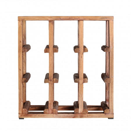Suport sticle lemn mahogany|Organizare vinuri premium [2]