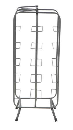 Suport sticle metalic 10 locuri stil industrial rack CreativDeco [1]