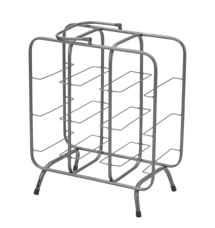 Suport sticle 9 locuri design industrial compact CreativDeco [1]