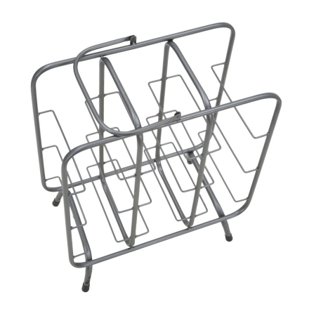 Suport sticle 9 locuri design industrial compact CreativDeco [3]