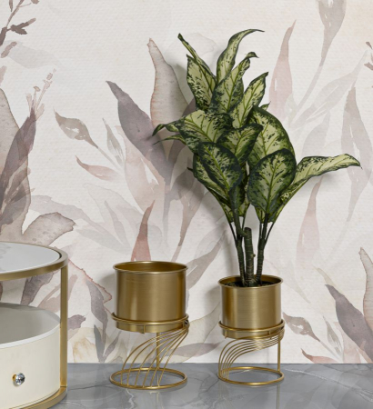 Suporturi Flori Spirala Aurie | Design Modern | CreativDeco [1]
