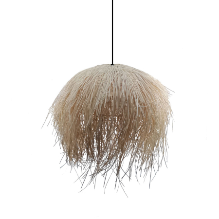 Lustre, Lampi suspendate - Lampă suspendată ratan natural – design boho