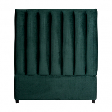 Tablii pat - Tablie pat Art Deco brad catifea verde|Tablii pat elegante