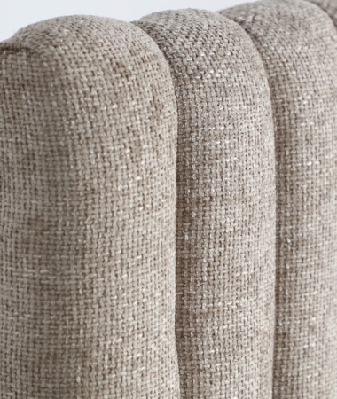 Tăblie pat GILLEY gri bumbac – titlu imagine principală [2]