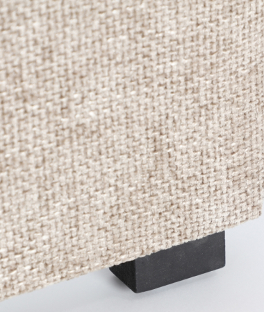 Tăblie pat GILLEY gri bumbac – titlu imagine principală [1]