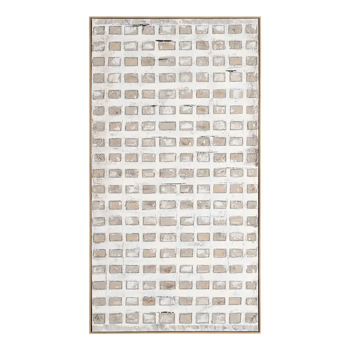 Decor tematic - Tablou abstract grilaj geometric