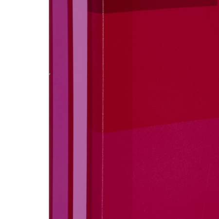 Tablou geometric roz degradee cu ramă acrilică – format vertical 60x80 cm [2]