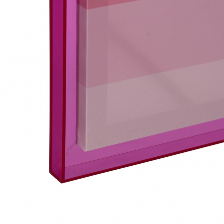 Tablou geometric roz degradee cu ramă acrilică – format vertical 60x80 cm [4]