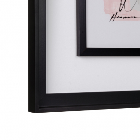 Tablou modern pictura manuala lemn ayous [6]