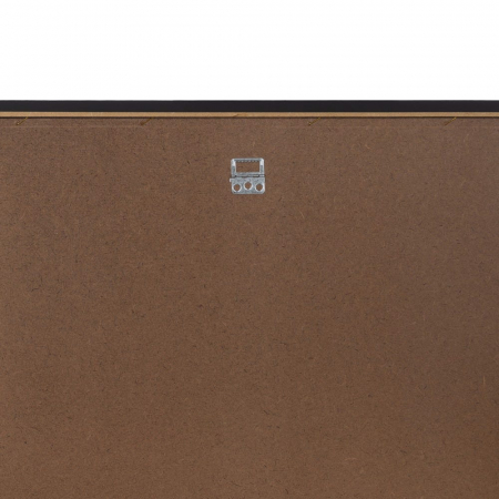 Tablou abstract vertical pictat manual, alb cu textură organică [5]