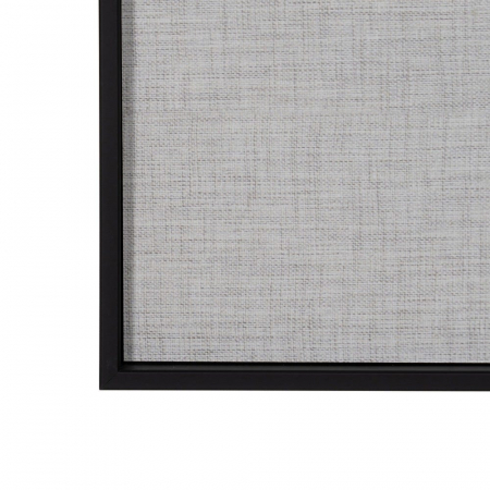 Tablou abstract vertical pictat manual, alb cu textură organică [3]