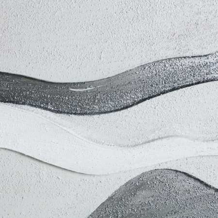 Tablou alb-gri contemporan|Arta perete minimalista [2]