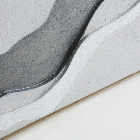 Tablou alb-gri contemporan|Arta perete minimalista [3]