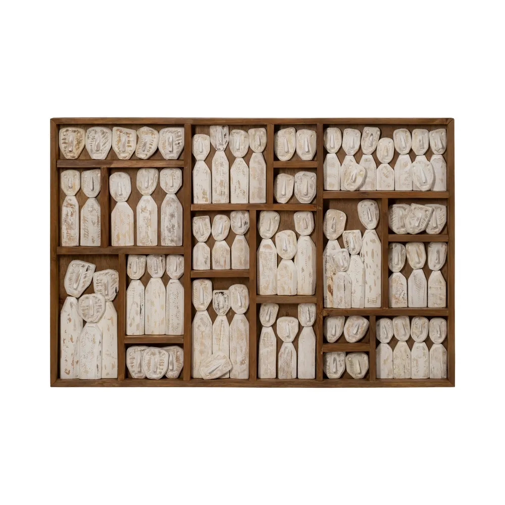 Decoratiuni perete din lemn - Tablou sculptura lemn | Arta murala contemporana