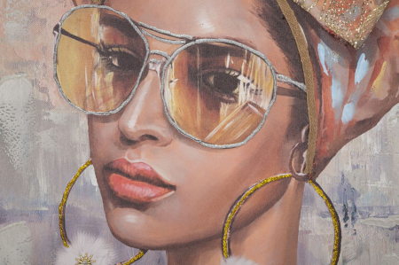 Tablou Canvas Rafinament Portret Feminin - CreativDeco [2]