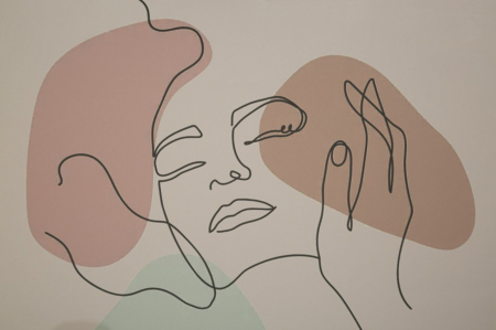 Tablou Abstract Chip Feminin CreativDeco - Rafinament si Stil Modern [1]