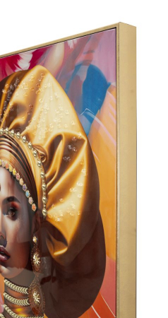 Turban si Bijuterii - Tablou Luxos Pe Panza CreativDeco [4]