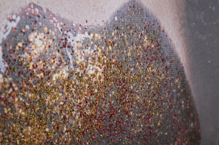 Tablou Buze Detaliate Impact CreativDeco - Arta Contemporana si Accente de Lux [2]