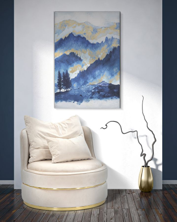 Tablou Peisaj Alpin CreativDeco - Eleganta si Frumusete Naturala in Decor [4]