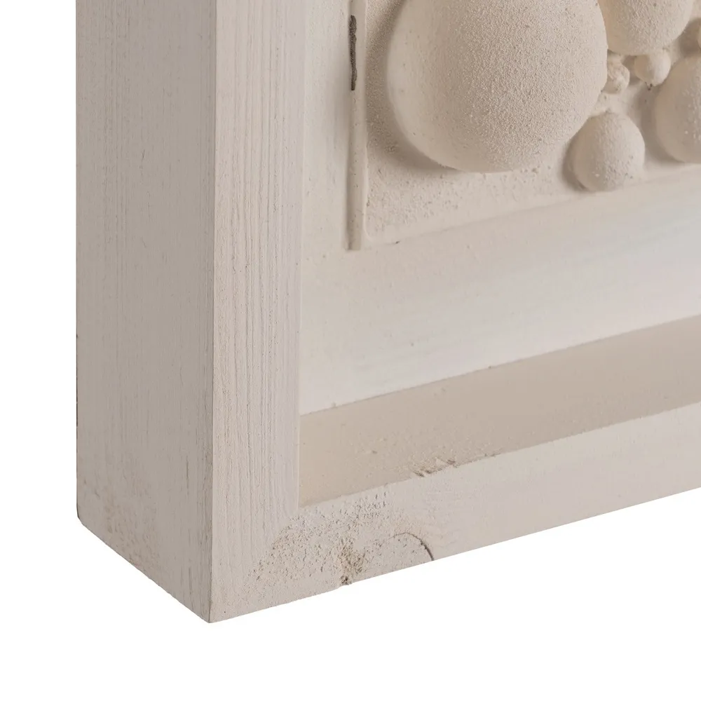 Tablou Crem din Lemn Decoratii in Relief, 50 X 6 X 70 cm - creativdeco.ro [4]