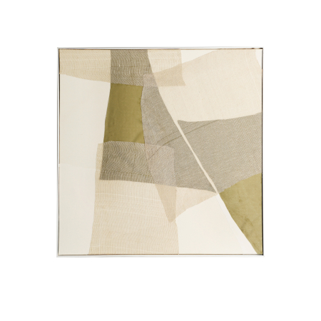 Tablouri - Tablou decorativ abstract în tonuri de verde și bej Dalinhe