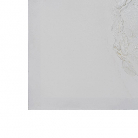 Tablou relief montan alb pictat manual 120x60 [3]