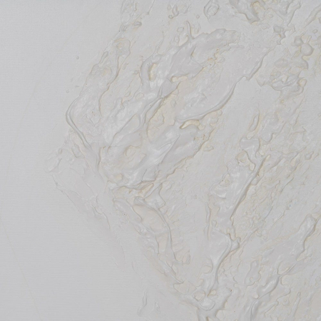 Tablou relief montan alb pictat manual 120x60 [1]