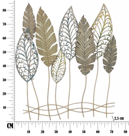 Decoratiune Frunze Naturale CreativDeco - Stil si Eleganta [8]