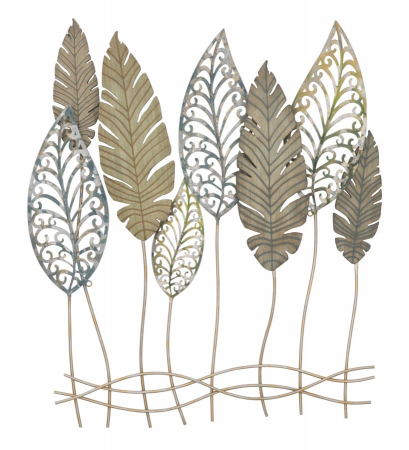 Decoratiuni metalice - Decoratiune Frunze Naturale CreativDeco - Stil si Eleganta