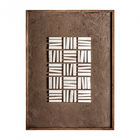 Decoratiuni perete - Tablou Art Deco lemn reciclat|Arta sustenabila