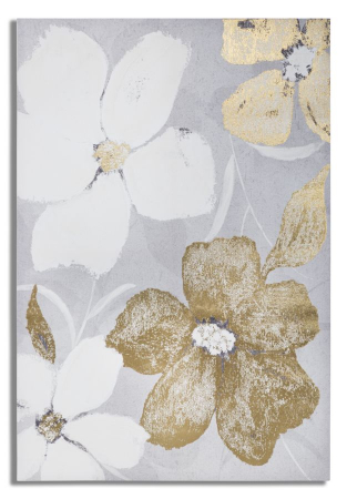 Tablouri - Tablou Flori, pictura canvas, multicolor
