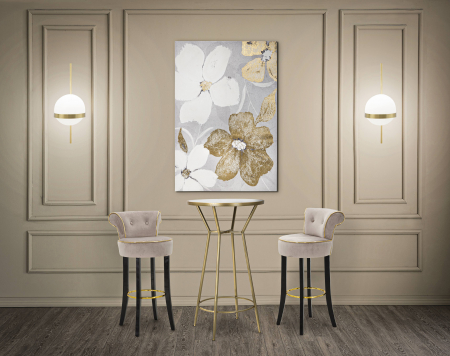 Tablou Flori, pictura canvas, multicolor [1]