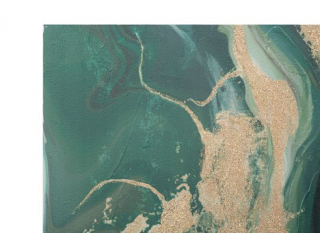 Tablou abstract canvas verde Greenery | creativdeco.ro [2]
