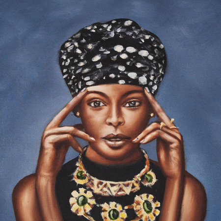 Tablou Oriental Albastru|Tablouri Serene Autentice [1]