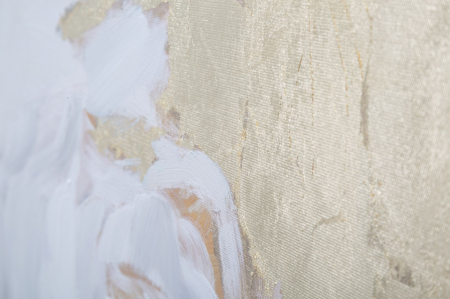 Tablou Modern Flori Albe - Calm Rafinament CreativDeco [4]