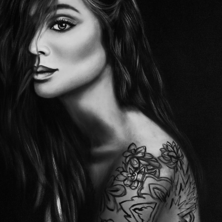 Tablou contemporan portret|Tablouri premium perete [1]