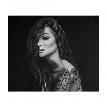 Decoratiuni perete - Tablou contemporan portret|Tablouri premium perete