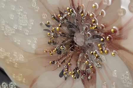 Portret Femeie Stilizata Detalii Aurii - CreativDeco [2]