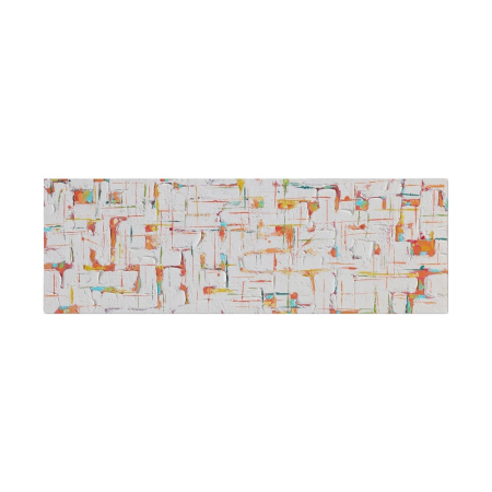 Decoratiuni perete - Tablou panoramic abstract cu stropi colorati