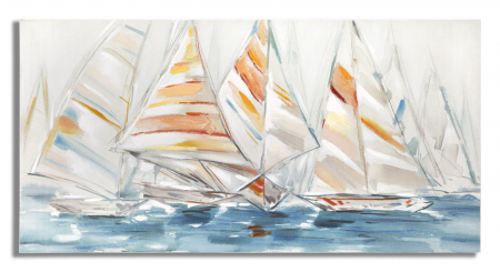 Tema Marina - Tablou Canvas Veliere Colorate Decor Marine CreativDeco