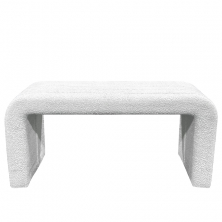Taburet alb in stil minimalist Gate [1]