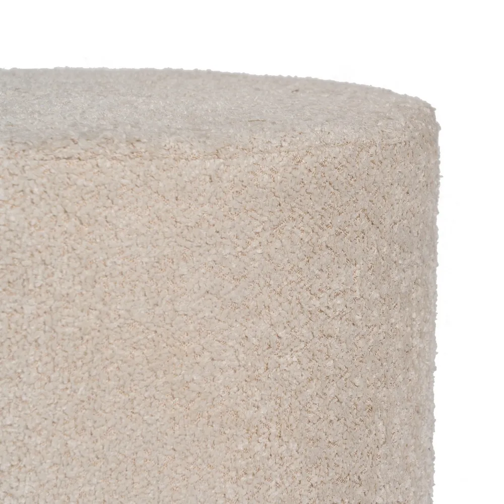 Taburet crem cu baza metalica - creativdeco.ro [3]